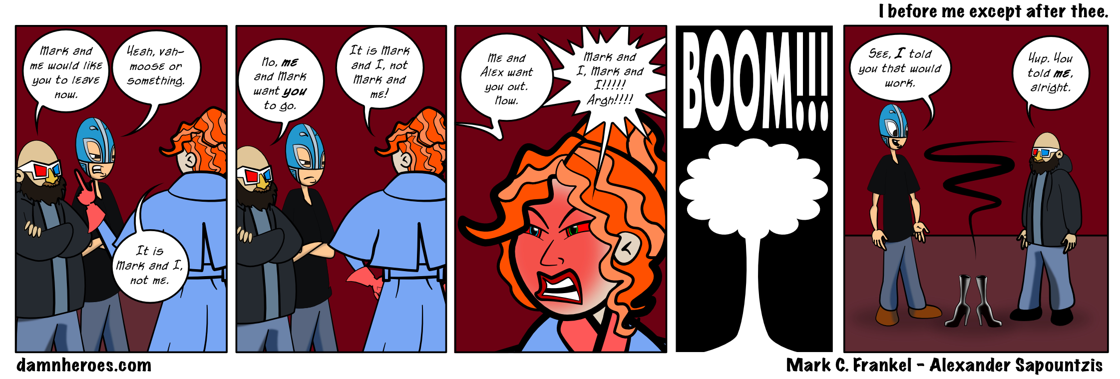 I before me except after thee