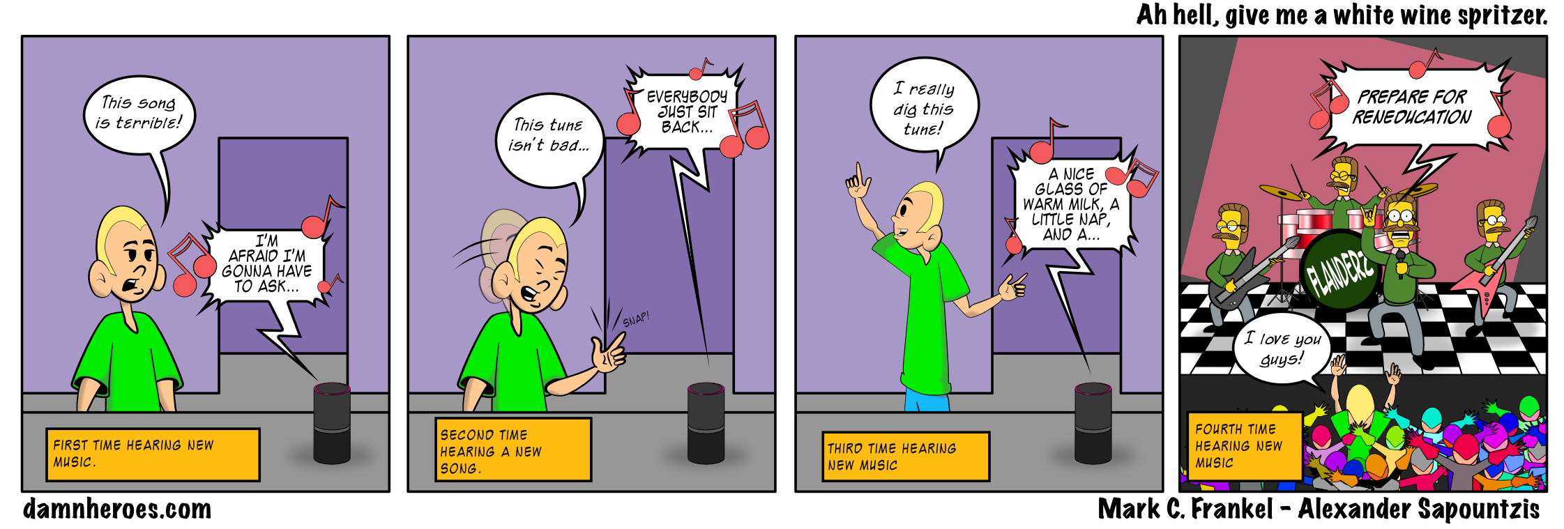 Ah hell, give me a white wine spritzer.