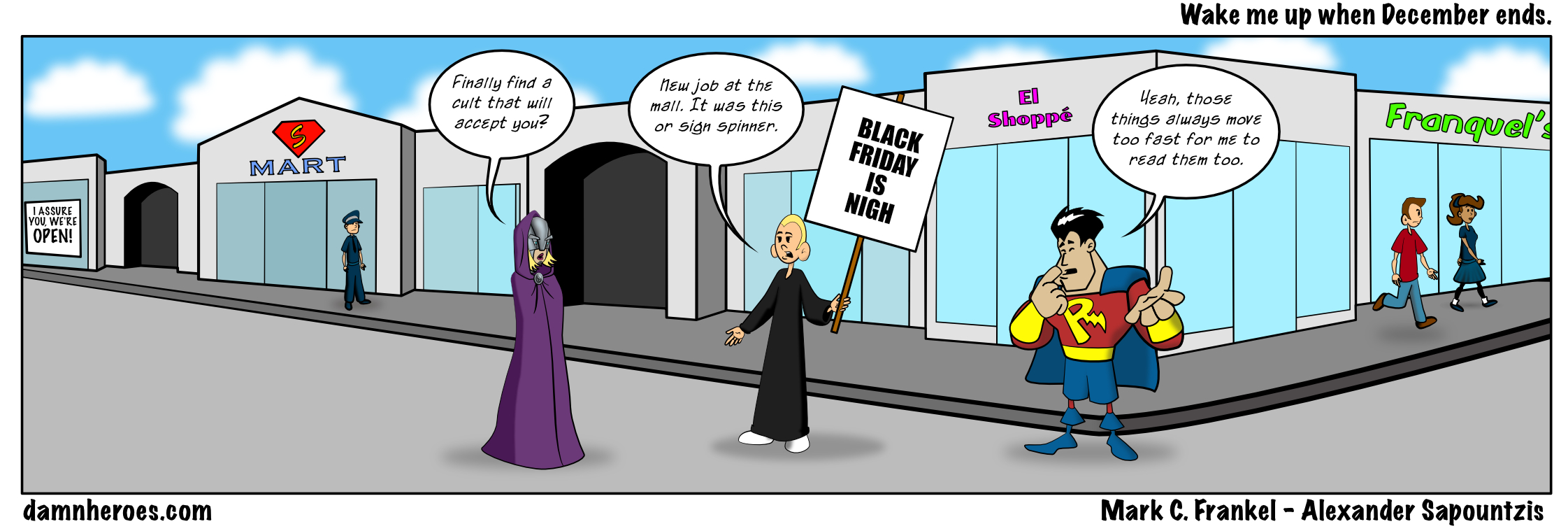 Wake me up when December ends.