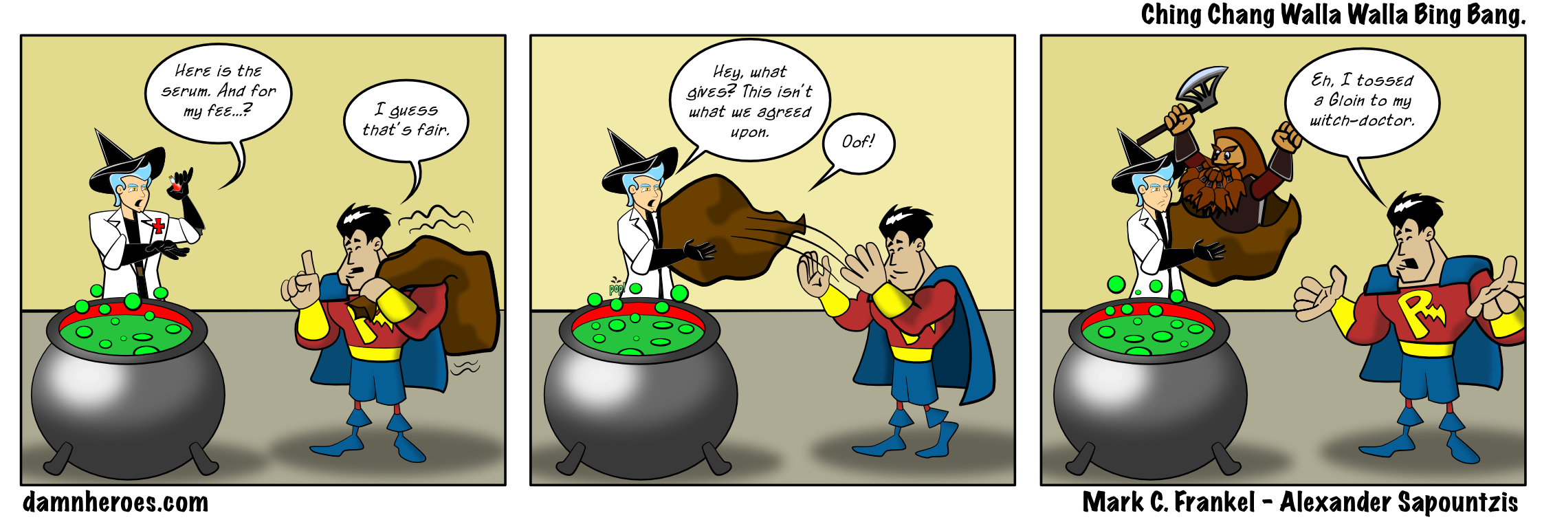 Ching Chang Walla Walla Bing Bang.