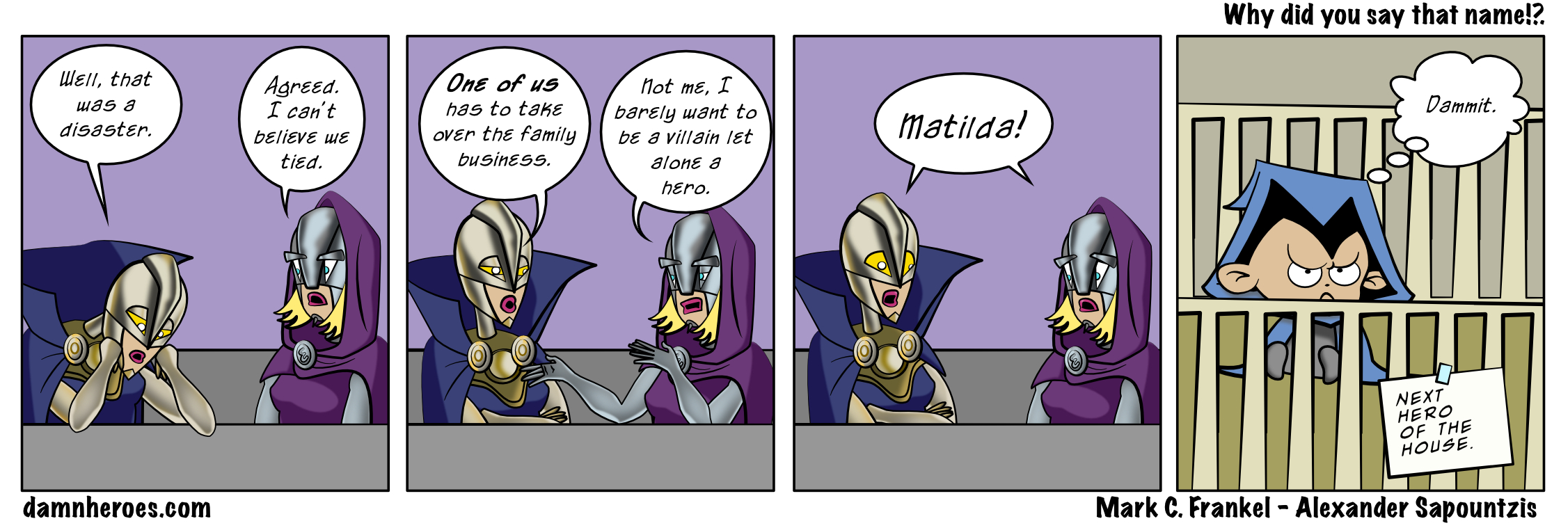 Why did you say that name!?