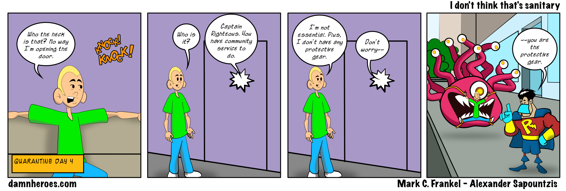 I don’t think that’s sanitary