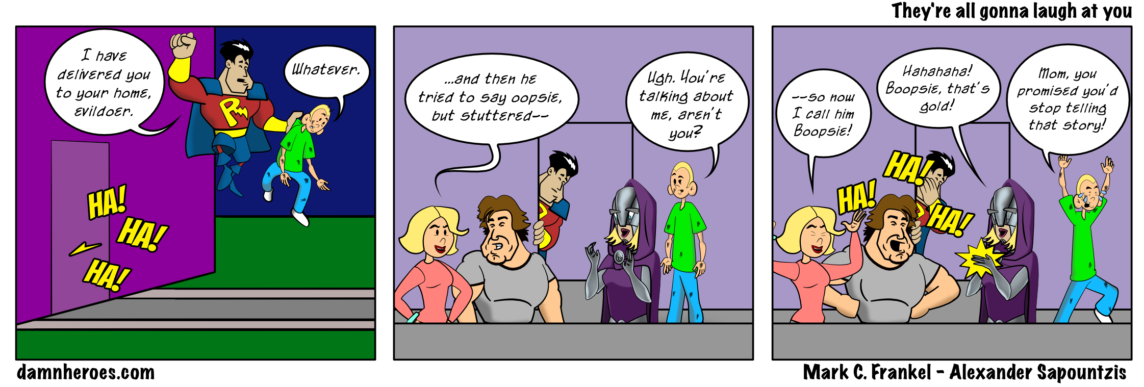 They’re all gonna laugh at you