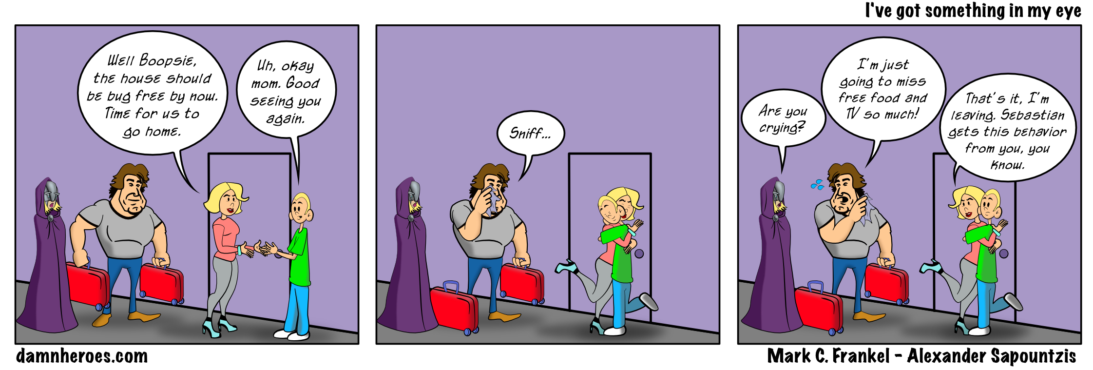 I’ve got something in my eye