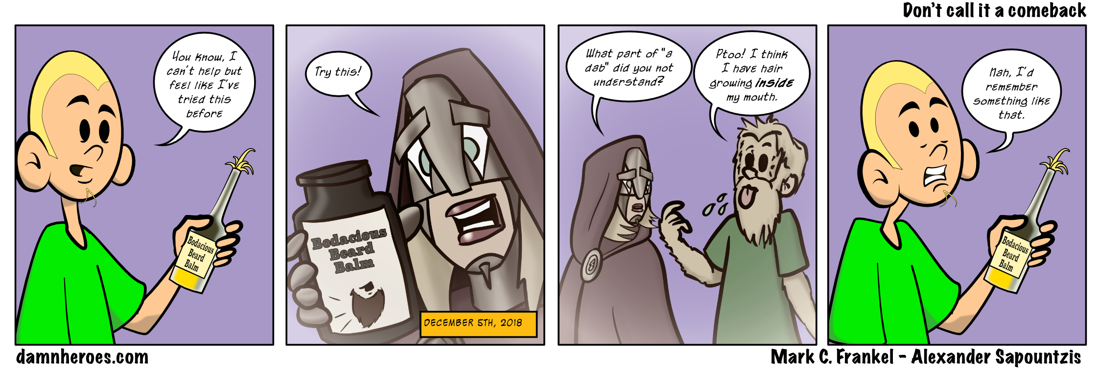 Don’t call it a comeback