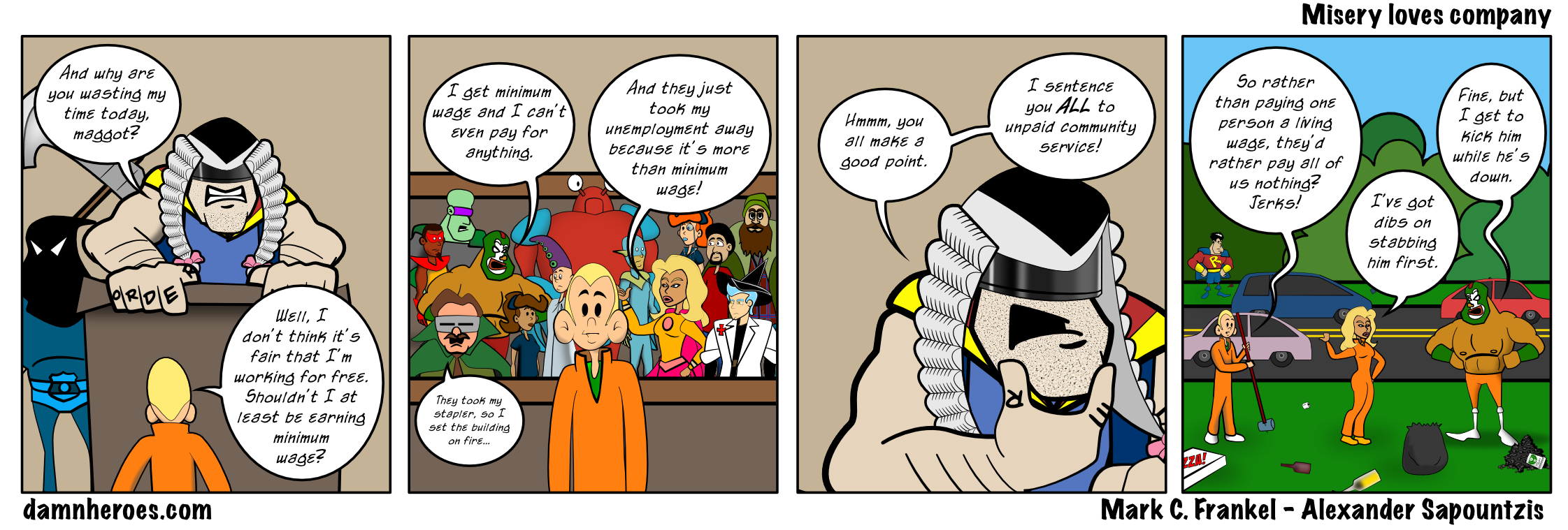 Misery loves company