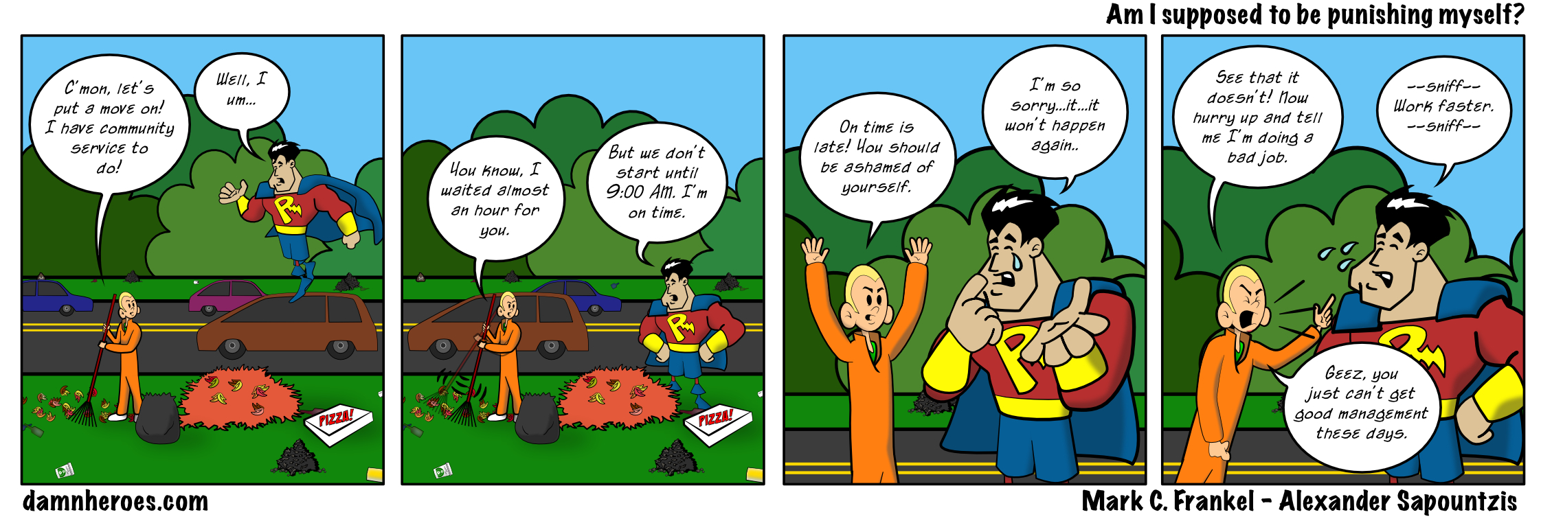 Am I supposed to be punishing myself?