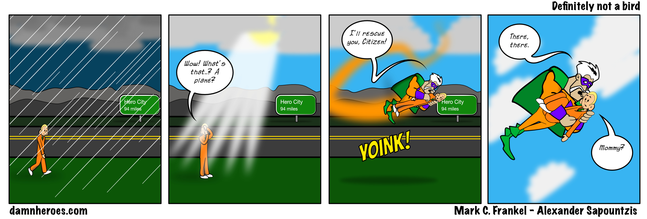 Definitely not a bird