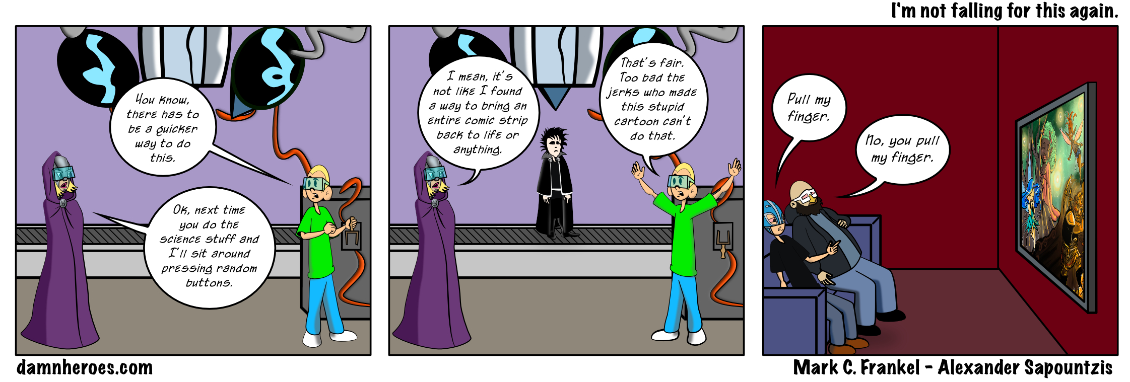 I’m not falling for this again.