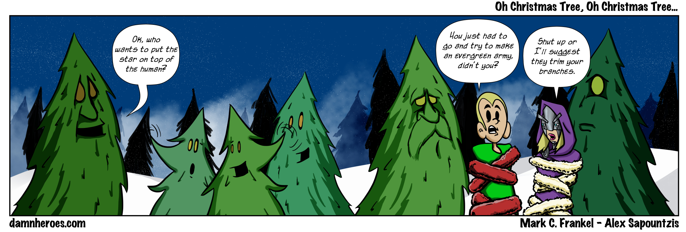 Oh Christmas Tree, Oh Christmas Tree…