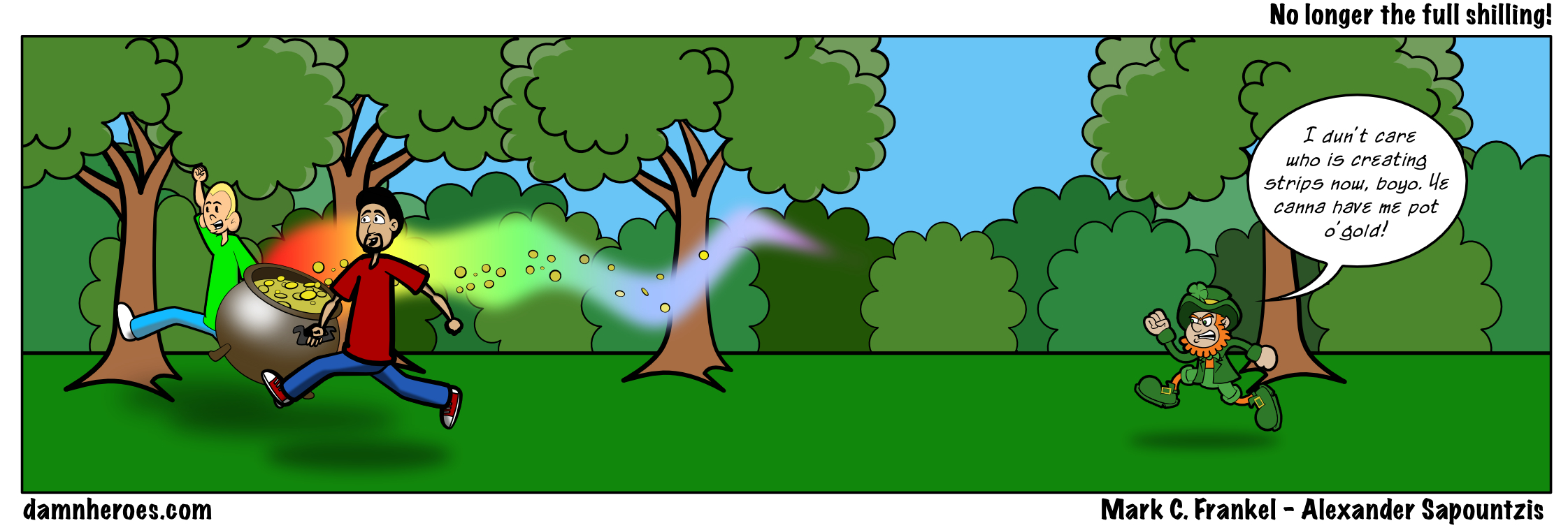 No longer the full shilling