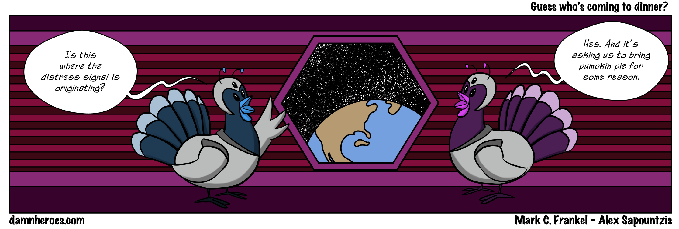 Guess who’s coming to dinner?