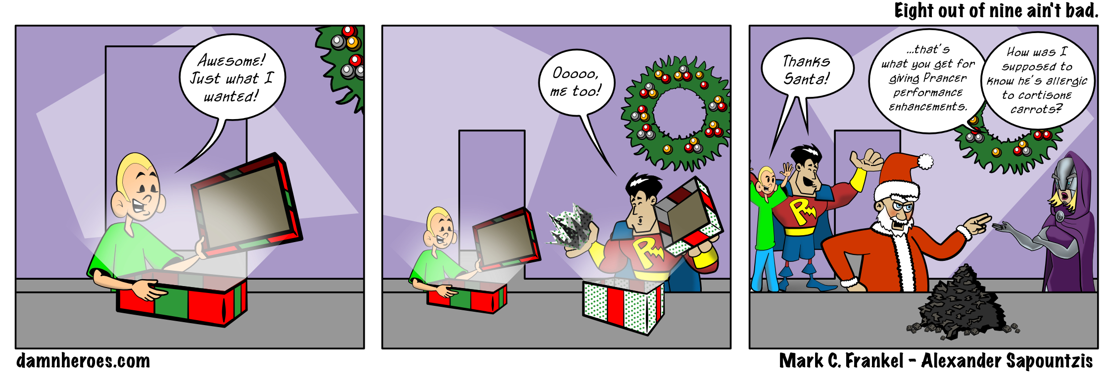 Eight out of nine ain't bad